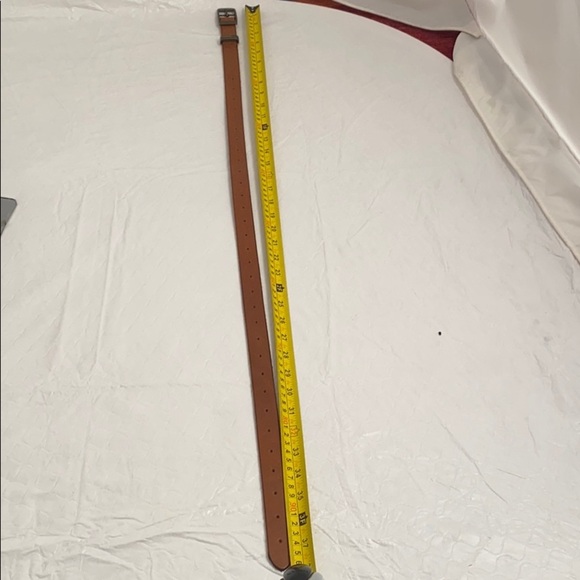 Lucky Brand brown leather adjustable belt xs/s main image 5